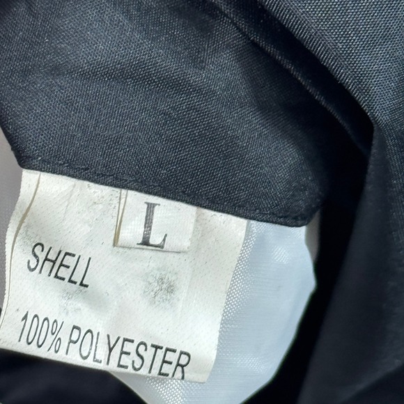 Adidas Reversible Jacket Full Zip Hooded Men's Large Navy Blue‎ Windbreaker - Picture 7 of 9